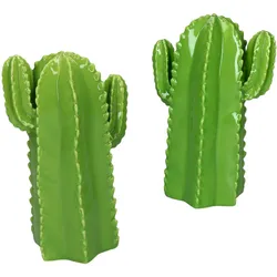 2er Set Deko-Kaktus Cereus hellgrün 16 cm - Ritzenhoff 259162