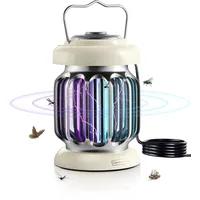 Geckoman Hybrid Spektrum, Wasserdichter Schalter Elektrische Fliegenfalle Innenbereich Insektenvernichter