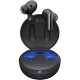 LG Tone FP8 - True Wireless-Kopfhörer mit Bluetooth 5.2, Meridian-Sound, kabelloser Wandler, aktive Geräuschunterdrückung, Selbstreinigung mit UV-Nano, IPX4, 3D Sound Stage, Schwarz