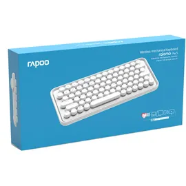 Rapoo Ralemo Pre 5 Tastatur USB + Bluetooth Deutsch weiß