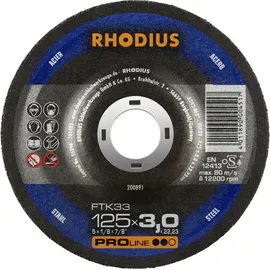 RHODIUS Trennscheibe 125 mm 1 St.