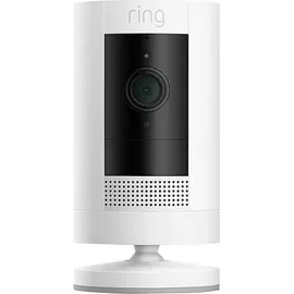 Ring Stick Up Cam Akku Weiß