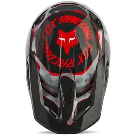 Fox Racing Mx V1 Atlas Offroad-helm Junior - Grey / Red - S