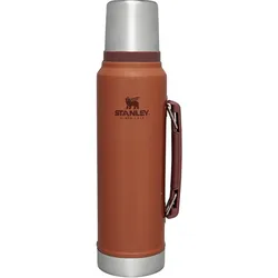 Isolierflasche 1L 'Classic' - Thermoskanne Kaffee Doppelwandig - Wandern Fahrrad EINHEITSFARBE 1 LITER