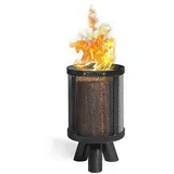 Cook King Feuerkorb PEDRO Ø 20 cm Schwarz