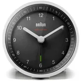 Braun BC07WB-DCF Klassik Funkwecker - Schwarz/Schwarz