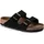 Birkenstock Arizona Weichbettung Veloursleder schmal schwarz 41