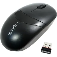 Logilink 2,4GHz Optische Mini Funk Maus mit Autolink, Schwarz