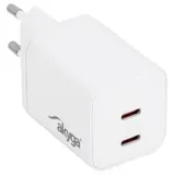 Akyga USB Ladeger‰t 45W USB-CÆ Weiß