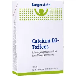 Burgerstein Calcium + D3 Toffees 23 Stück