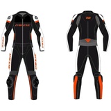 Dainese Mirage 2PC Lady Motorrad Lederkombi  Gr. 40/34 - Schwarz Weiß Rot Fluo