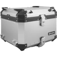 FC-Moto Alu Topcase Trolley 58 L Rollkoffer, grau-silber, Größe