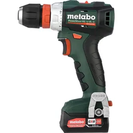 Metabo PowerMaxx BS 12 BL Q inkl. 2 x 2 Ah + Metabox 118 601045500