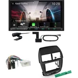 Kenwood DMX8021DABS Android Auto CarPlay Einbauset für Mitsubishi ASX bis 2014