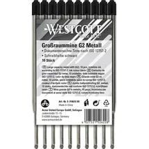 Westcott Kugelschreibermine G2 E-744614 1,2 mm Schwarz