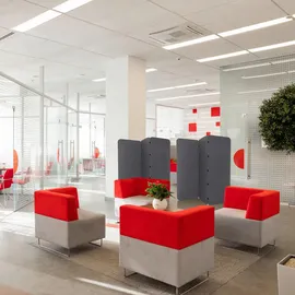 HJH Office Trennwand FLEXMIUT EL Stoff