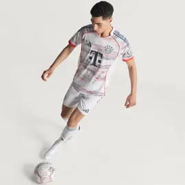 adidas Bayern München Auswärtstrikot 2025/26 Herren Weiß Gr. XXL