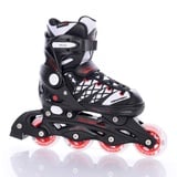 TEMPISH Schlittschuhe / Inline Skates CLIPS Duo, schwarz-weiß-rot, 33-36,