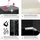 Tectake Las Vegas Rattan Lounge schwarz