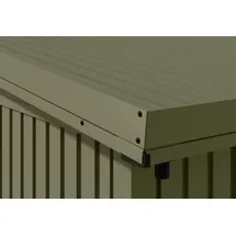 hörmann stauraumsysteme Hörmann Karton Gründach für Gerätehaus Berry mit Pultdach Berry Typ 3, Quarzgrau