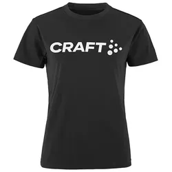 CRAFT Community 2.0 Logo T-Shirt Damen 999000 - black XS