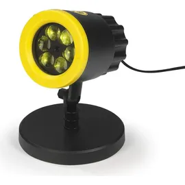 DS PRODUKTE BVB LED-Motivstrahler - Projiziert das BVB-Logo - Für innen & außen