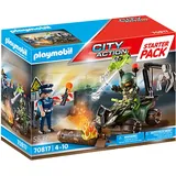 Playmobil City Action Starter Pack Polizei Gefahrentraining 70817