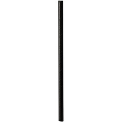 Papstar Einweg Cocktail-Strohhalme »pure«, 500 Stück schwarz, 0.7x15 cm