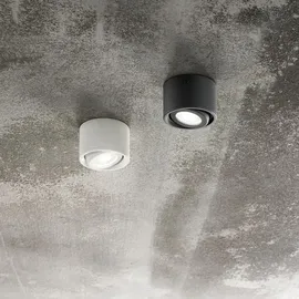 Fabas Luce Anzio 1 rund Aluminium weiß