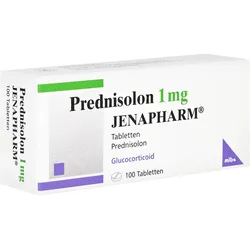 Prednisolon 1 mg Jenapharm Tabletten 100 St