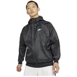 Herrenjacke Black/White L