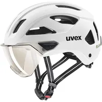 Uvex stride visor 53-56 cm white matt
