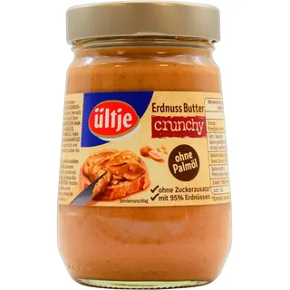 ültje Erdnuss Butter crunchy, 6er Pack (6 x 340 g)