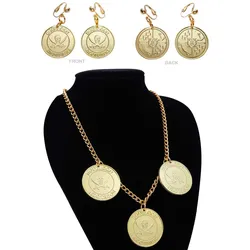Piraten Goldmünzen Schmuck Set