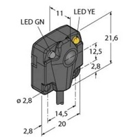 Turck Einweg-Lichtschranke Q10AP6R