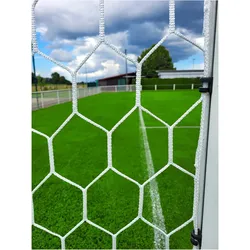 Powershot Fußballtornetz mit wabenförmiger Maschenweite 4mm