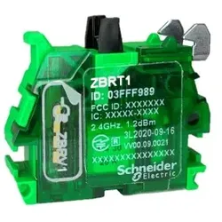 Schneider Electric ZBRT1 Funk Hilfsschalter, Sender, batterielos, kabellos, 1 Signal bei Betätigung