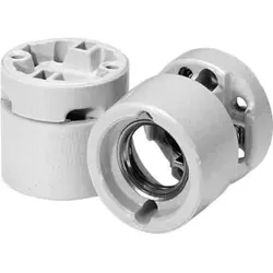 Houben Edisonfassung 2-tlg Porz. ws E27 534835