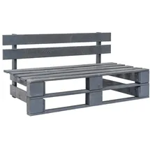 vidaXL Gartenbank 25 x 55 x 25 cm Grau