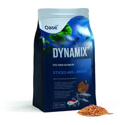 Oase Fischfutter Dynamix Sticks Mix plus Snack 20 l