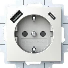 Busch-Jaeger USB-Steckdose Weiß