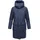 Marikoo Winterjacke "Nanami", Damen, Gr. L, blau (bright navy), Obermaterial: 100% Polyester. Innenseite: 100% Polyester. Futter: 100% Polyester. Wattierung: 100% Polyester, Jacken Winterjacke, mit großer Kapuze
