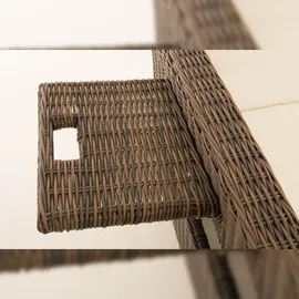 CLP Ancona 5 mm Loungesofa braun meliert/cremeweiß