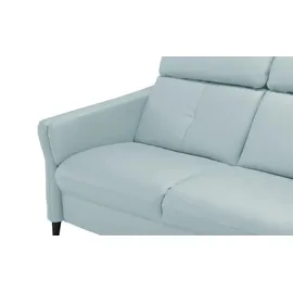 meinSofa Ledersofa 2 5 - sitzig Cedrik ¦ blau ¦ Maße (cm): B: 172 T: 95.0