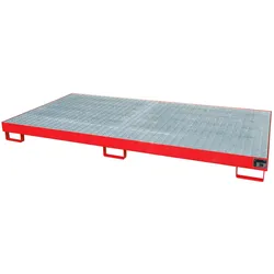 Regalwanne GR 2700 1 lackiert RAL3000 Feuerrot Umwelt Lagertechnik