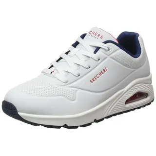 Weiß/Navy 38