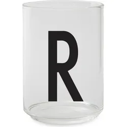 Aj Wasserglas Buchstabe R