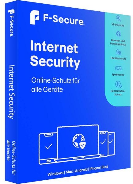 F-Secure Internet Security 2024 1 PC / 1 Jahr