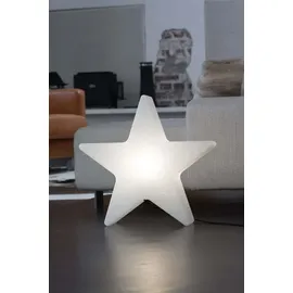 8 seasons DESIGN Sternleuchte Kunststoff Ø 60 cm inkl. Leuchtmittel Weiß