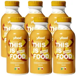 yfood Fruity Drinks Mango – Vollwertige Mahlzeit in fruchtigen Geschmacksrichtungen